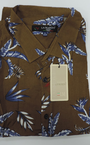 Рубашка мужская LAMARDO, р. S-2XL, цв.в ассортименте - 3 Рубашка мужская LAMARDO, р. S-2XL, цв.в ассортименте - 3