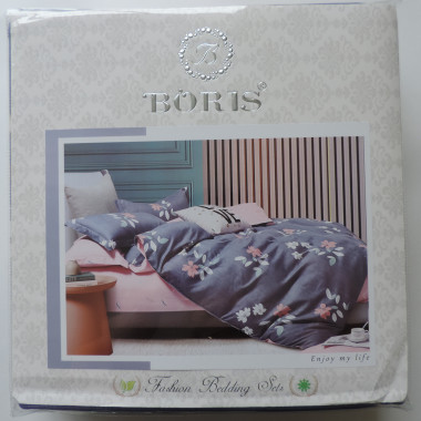 КПБ BORIS (Сатин), в ассортименте (9) - 1 КПБ BORIS (Сатин), в ассортименте (9) - 1