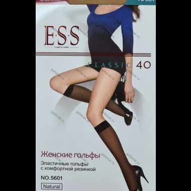 Гольфы женские ESS арт. 5601 40D, цв. в ассортименте - 1 Гольфы женские ESS арт. 5601 40D, цв. в ассортименте - 1
