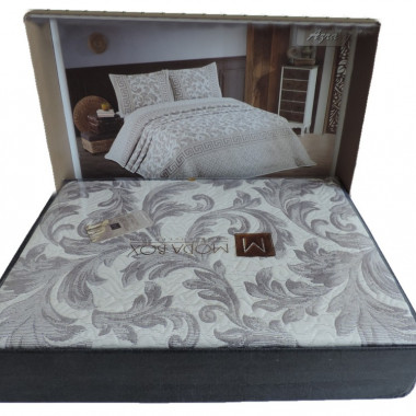 MODA BOX Комплект Покрывало с наволочками 2шт. Евро АЗРА цв. в ассортименте - 2 MODA BOX Комплект Покрывало с наволочками 2шт. Евро АЗРА цв. в ассортименте - 2