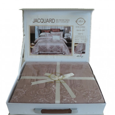 JACQUARD КПБ Евро арт. КЛ-040 MILA цв. в ассортименте - 3 JACQUARD КПБ Евро арт. КЛ-040 MILA цв. в ассортименте - 3