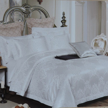 JACQUARD КПБ Евро арт. КЛ-052 MILA цв. в ассортименте - 2 JACQUARD КПБ Евро арт. КЛ-052 MILA цв. в ассортименте - 2