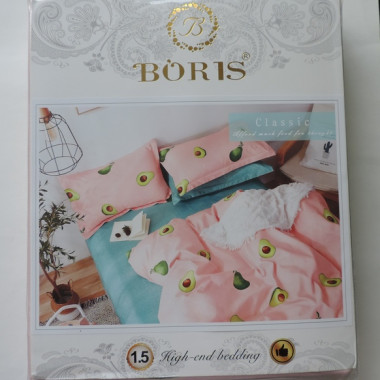 КПБ BORIS (Сатин) простыня без резинки, в ассортименте (2) - 1 КПБ BORIS (Сатин) простыня без резинки, в ассортименте (2) - 1