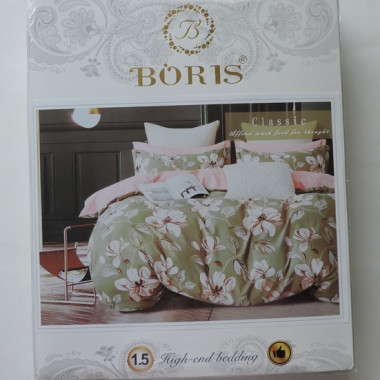 КПБ BORIS (Сатин) простыня без резинки, в ассортименте (17) - 1 КПБ BORIS (Сатин) простыня без резинки, в ассортименте (17) - 1