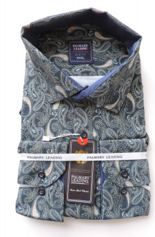 Рубашка мужская д-рукав PALMARY LEADING, арт.TL-543 р. S-3XL Рубашка мужская д-рукав PALMARY LEADING, арт.TL-543 р. S-3XL