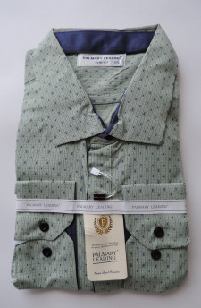 Рубашка мужская д-рукав PALMARY LEADING арт. TLJ-673-6, р. 2XL-7XL Рубашка мужская д-рукав PALMARY LEADING арт. TLJ-673-6, р. 2XL-7XL