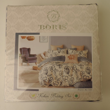 КПБ BORIS (Сатин) Семейный (простыня на резинке) в ассортименте (10) - 1 КПБ BORIS (Сатин) Семейный (простыня на резинке) в ассортименте (10) - 1