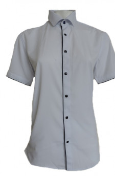 Рубашка мужская короткий рукав, арт.XQO115 Slim Fit р. S-3XL Рубашка мужская короткий рукав, арт.XQO115 Slim Fit р. S-3XL