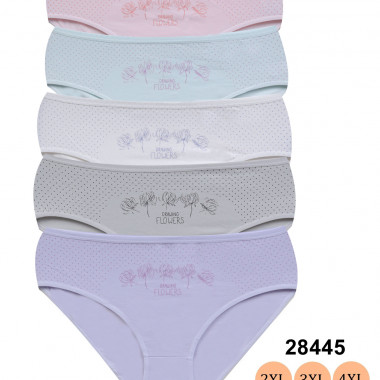 Трусы женские, NICOLETTA р.M-10 XL в ассортименте (28445) - 1 Трусы женские, NICOLETTA р.M-10 XL в ассортименте (28445) - 1